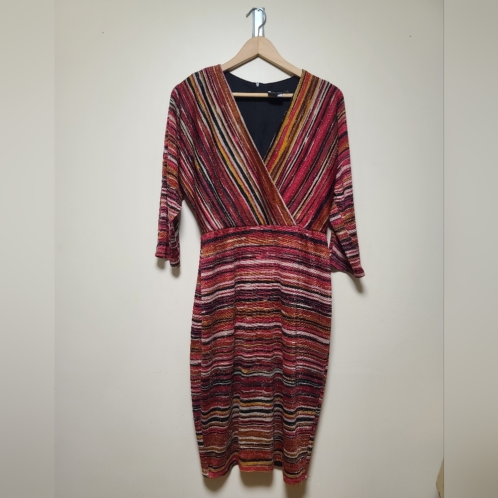 Maison Tara sparkle midi dress sz 12